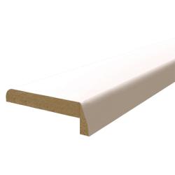 Наличник ALBERO телескопический плоский белый 2150*70 мм