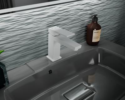 Смеситель для умывальника RUSH Thira TR3635-12White