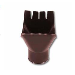 Воронка желоба СТАНДАРТ RAL 8017 125/100 мм