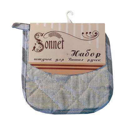 Прихватка ТАЙМ ТЕКСТИЛЬ Sonnet Лен серый