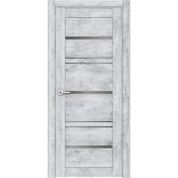 Дверное полотно LIST LX-11 санторини белый остекленное 2000*800 мм