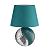 Настольная лампа ODEON Tapala 8140/1T Бирюзовый, серебро