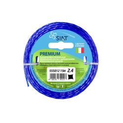 Леска для триммера SIAT Premium витой квадрат 2,4 мм 15 м