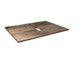 Столешница под раковину VIANT Neo орех натуральный 80*46 см