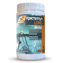 Дезинфицирующее средство КРИСТАЛПУЛ Long 1 кг KPLG2001S