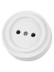 Розетка сетевая TDM Ретро белая SQ1806-0525