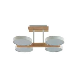 Люстра ODEON Plato 8030/72CL Белый, дерево