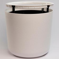 Горшок пластиковый ЛИВИНГРИН Лион Белый 16,6 л