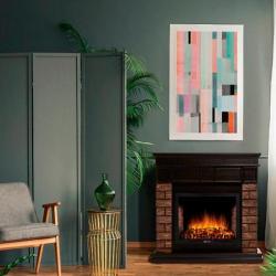 Портал FIRELIGHT Bricks wood 30 коричневый