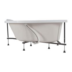 Ванна акриловая LOGAN Garda R 150*90 см 