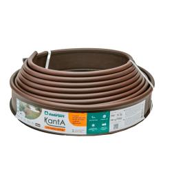 Лента бордюрная СТАНДАРТ ПАРК Канта Коричневый 100*10000 мм