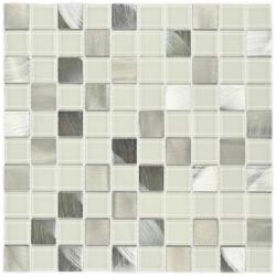 Мозаика BONAPARTE Titan silver 31,8*31,8 см