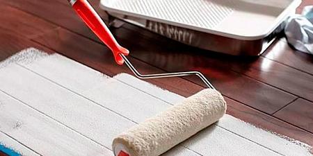 Правила и порядок покраски потолка