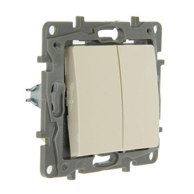 Механизм переключателя LEGRAND Etika 2 клавиши слоновая кость 672312
