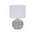 Настольная лампа ЭКОНОМ СВЕТ G32225/1T GR WT Белый
