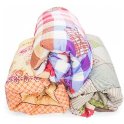 Одеяло полутороспальное в поликоттоне