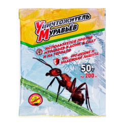 Средство от вредителей АМЕТ Уничтожитель муравьев 50 г