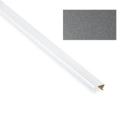 Вставка межреечная S-25 серебро 4 м