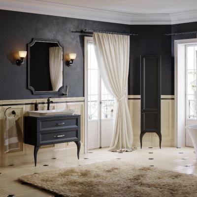 Пенал AQWELLA LaDonna черный 40*185 см  