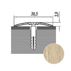 Профиль одноуровневый НОВОСЕЛ П 65.5 Дуб беленый 0,9 м