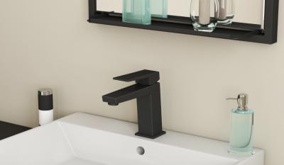 Смеситель для умывальника RUSH Thira TR3635-12Black