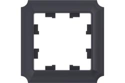 Рамка SYSTEME ELECTRIC Atlas design antique 1 пост карбон ATN101001