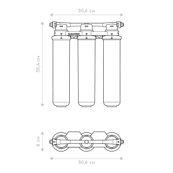 Фильтр комплексной очистки БАРЬЕР Expert Slim Hard