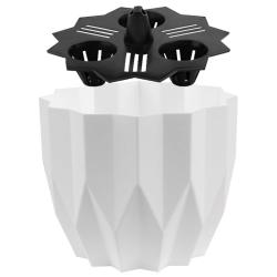 Горшок пластиковый BMC Геометрия Белый 0,8 л