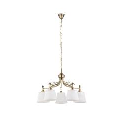 Люстра ЛАЙТ СФЕРА 85646/5А AB Бронза