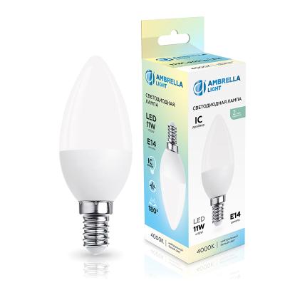 Лампа LED AMBRELLA 11W/E14/4000К свеча 371114