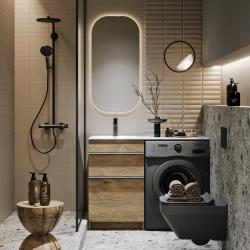 Тумба с раковиной AQWELLA Terra 115 L