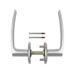 Ручка на розетке FUARO H-0661-CP Хром