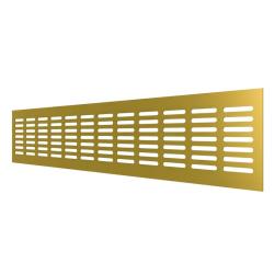 Решетка вентиляционная ЭРА 4808DP алюминиевая шампань 480*80 мм