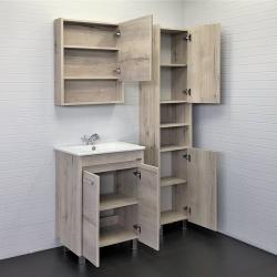 Пенал COMFORTY Марио дуб дымчатый 40*190 см