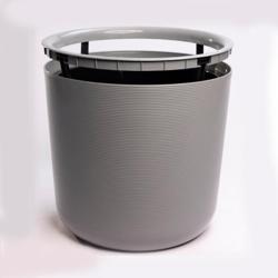 Горшок пластиковый ЛИВИНГРИН Лион Серый муссон 16,6 л