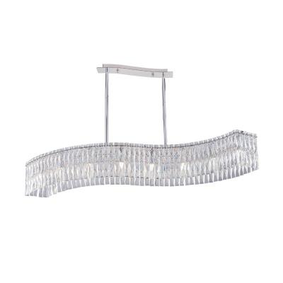 Люстра ЛАЙТ СФЕРА 3101R/8A Chrome+clear Хром