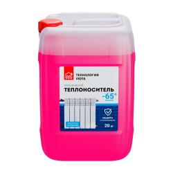 Теплоноситель ТЕХНОЛОГИЯ УЮТА красный -65°С 20 кг