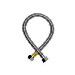 Подводка для газа сильфонная 1/2" ВР-ВР 1,5 м 