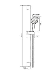 Душевой гарнитур ORANGE APG024