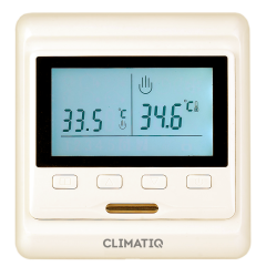 Терморегулятор IQWATT Iq Climatiq РТ слоновая кость
