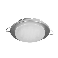 Светильник встраиваемый ECOLA серебро FS53EFECD