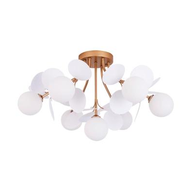 Люстра ARTE LAMP Peacock A1369PL-7SG Золото