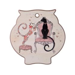 Подставка п/горячее 16*16*1см Лавандовая Весна/358-1755/AGNESS/