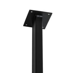 Подстолье 1.1. Лофт "П" 850*550  цв. черный муар / 2 шт.