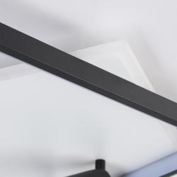 Люстра AMBRELLA Comfort FL5138/2+2 WH/BK Черный, белый