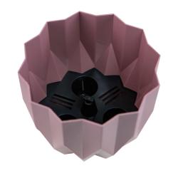 Горшок пластиковый BMC Геометрия Пыльная роза 5,8 л