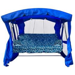 Качели садовые GARDEN STORY Ранго Синий 234*150*175 см