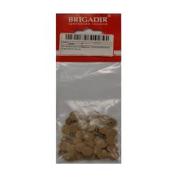 Заглушка декоративная на шестигранный шлиц бук 50 шт