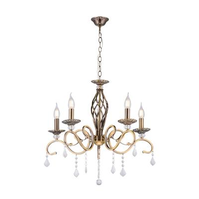 Люстра ЛАЙТ СФЕРА 1208/5 AB Бронза