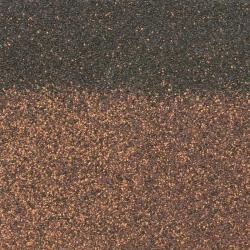 Черепица коньково-карнизная SHINGLAS Экстра Коричневый